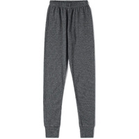 Jockey Boy's Regular Fit Cotton Thermal Long John (KT01-0105-CHAML_Charcoal Melange_5-6 Years)