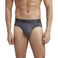 Jockey Men's Cotton Briefs (Pack of 1) (IC27-0105-EBONY Ebony XL_Ebony_Black_XL)
