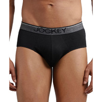 Jockey Men's cotton Briefs (Pack of 1) (8037-0110- Black XL_Black_XL)
