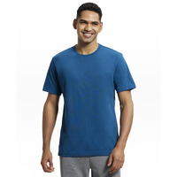 Jockey Men's Regular Fit Round Neck Half Sleeved T-Shirt 2714_Seaport Teal_L