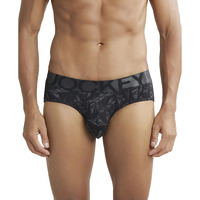 Jockey Men's Cotton Brief (Pack of 1) (IC29_Ebony Grey Prints_Small_Ebony Grey Prints_S)