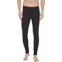 Jockey 2622 Men's Soft Touch Microfiber Elastane Stretch Thermal Long Johns with Stay Warm Technology_Black_M