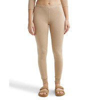 Jockey Women's Tailored Fit Polyester Leggings with Elasticated Waistband (2523_Skin_Large_Skin_L)
