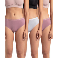 Jockey Women's Cotton Hipster Panty (Pack of 3) (1523_Light Assorted_XL_Light Assorted_XL)