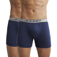 Jockey Men's Cotton Briefs (Pack of 2) (37751_Blue_XL)
