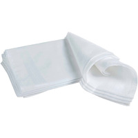 Jockey Cotton Men White Casual Style Handkerchief (Pack Of 3) Hk01_White_Free Size