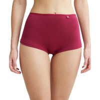 Jockey Women's Boy Leg SS04_Beet Red_XXL