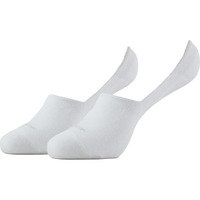 Jockey 7099 Men's Compact Cotton Stretch No Show Socks With Stay Fresh Treatment (Pack of 2)_White_FREE SIZE