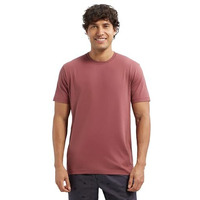 Jockey 2714 Men's Super Combed Cotton Rich Solid Round Neck Half Sleeve T-Shirt_Wild Ginger_L