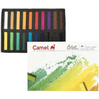 Camel Assorted 20-Shade Soft Pastel Set