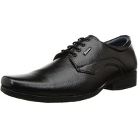 BATA Mens Boss-ace Black Derby Shoe