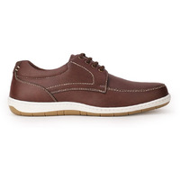 Bata Mens I-and Laceup Casual Shoes, Brown