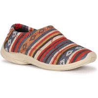 Bata Women's Printed Softy Ballerina Moccasin (5595165_Red_5 UK)