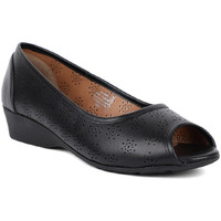 Bata Womens Sarina Peeptoe Ballerinas, (6516041), 6 Black