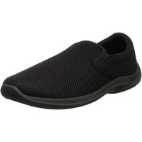 BATA Mens Mesh Mushy Black Sneaker