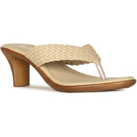 Bata Women's DEVA THONG (6718872_BEIGE_6 UK)