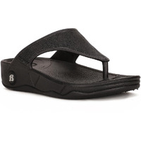 Bata Women's KAFI E Thong (5726121_BLACK_7 UK)