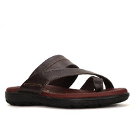 HUSH PUPPIES Mens CHARLES TOE RING E Brown Slippers UK 8 (8744552)