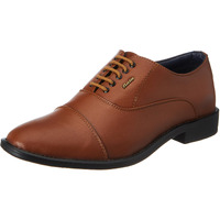 Bata Nobel E Mens Formal Lace-Up Shoe in Light Brown, 7 UK