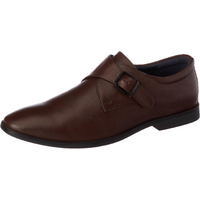 Hush Puppies Men's Aaron Monk E 23 Formal (8554000_Dark Brown_8 UK)