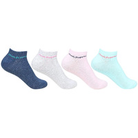 Hush Puppies Women's Cotton Ankle Length Socks (Brohpg-01-Po4_Multicolor_Free Size)
