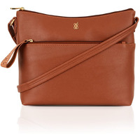 Baggit Women Tan Sling Bag Small Size | Ladies Stylish Casual Cross Body Purse Handbag