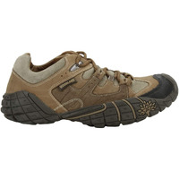 Woodland Men's Tobacco Leather Sneakers - 7 UK-India (41 EU)