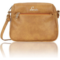 Lavie Women's Sling Bag (Yellow, Ocher)