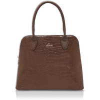Lavie Mimi Women's Large Dome Satchel Handbag (Brown)