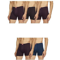 Rupa Men's Cotton Trunks (Pack of 5) (Rjnjnrtdrie500True_85 Cm and Print May Vary_85 Cm) - Assorted