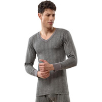 Lux Inferno Men's Western Regular Fit Thermal Top (Inferno_Ch_Fs_Vn_95_Grey_X_Large)