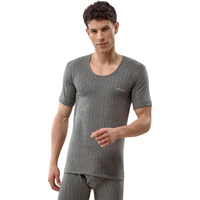 Lux Inferno Mens Regular Fit Thermal Top (Inferno_Ch_Hs_Rn_85_Charcoal Melange_Medium)