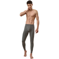 Lux Inferno Men's Sweatpants Fitted Thermal Bottom (Inferno_CH_TRO_100_Charcoal Melange_XX-Large)