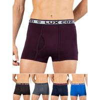Lux Cozi Men's Cotton Boxers (Pack of 5) (8904209873293_COZI_Bigshot_SLP_DRW_90 Prints May Vary)
