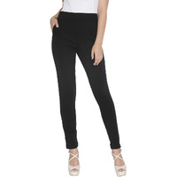Lyra Women Solid Premium Cotton Kurtipant | Mid-Waist | Fashionwear