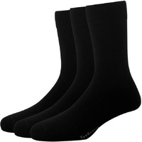 Van Heusen Men's Socks (Pack of 3) (VXT11141_Black)