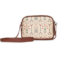 ZOUK Women's Vegan Handcrafted Taj Nakashi Sling Bag