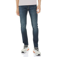 Pepe Jeans Men's Low Rise Tapered Fit Jeans Brown