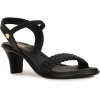 Bata Women's DEVA E Black Heeled Sandal-5 Kids UK (6616112)