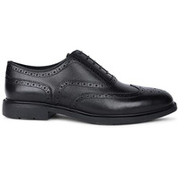 Hush Puppies Mens Ren Oxford Black Uniform Dress Shoe - 9 UK (8246995)