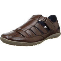 Bata Mens Boss-Grass Brown Sandals