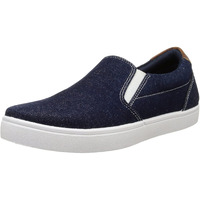 Bata Men Denim Black Casual Shoes, Size- 7