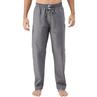 U.S. POLO ASSN. Men Regular Fit Solid Cotton I690 Lounge Pants - Pack of 1 (Grey L)