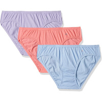 Van Heusen Women's Cotton Classic Comfort Fit Dark Assorted Hipster Panties (Pack of 3) (11103