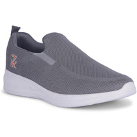 Liberty Leap7x NEATHER-1E Non-Lacing Walking Shoes for Men with EVA Sole| Suitable for Jogging, Workout, Gym & Outdoor Activity |Lightweight & Comfortable Footbed | Sports Footwear (D.Grey - 44 EU)