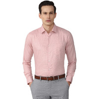 Van Heusen Men's Solid Slim Fit Shirt (VHSFRSLBR13905_Multi 40)