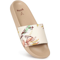 YOHO Tropica Printed Comfortable Women Slides | Stylish & Waterproof | Soft Inner Lining On Strap