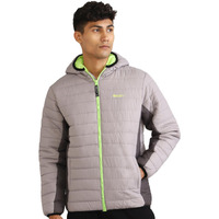 Boldfit Men's Polyester Padded Standard Length Jacket (Bomberjackets-501_Grey Charcoal), Small