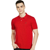 Allen Solly Men Tango Red Regular Fit Polo(AMKP317G04240_Tango Red_XL)