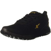 Sparx Mens SX0414G Blackgolden Running Shoe - 7 UK (SX0414GBKGO0007)